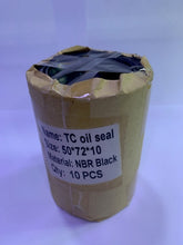 Load image into Gallery viewer, Oil Seal 50mm x 72mm x 10mm (Bulk Pack of 10)
